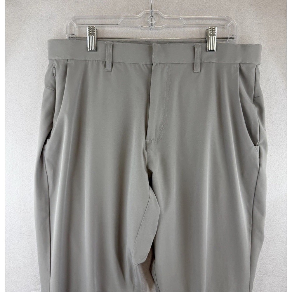 Fabletics The Don 5-Pocket Pant Gray Performance Stretch Mens, Measures 34x30